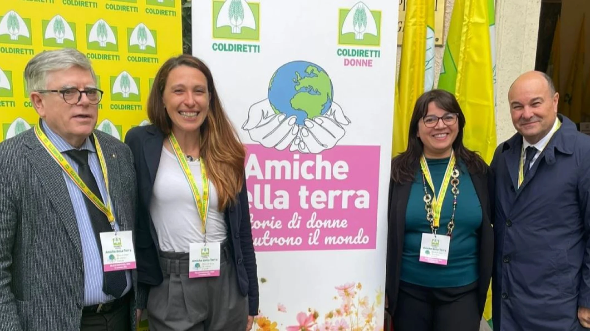 DONNE COLDIRETTI: DELEGAZIONE MOLISANA PRESENTE ALL’ASSEGNAZIONE DEL PREMIO ‘AMICHE DELLA TERRA’